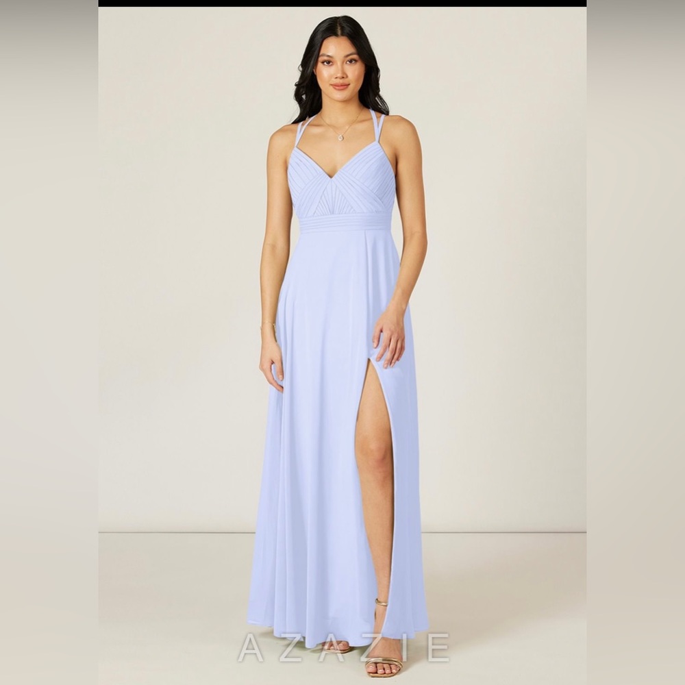 AZAZIE Aubrey dress in lilac
